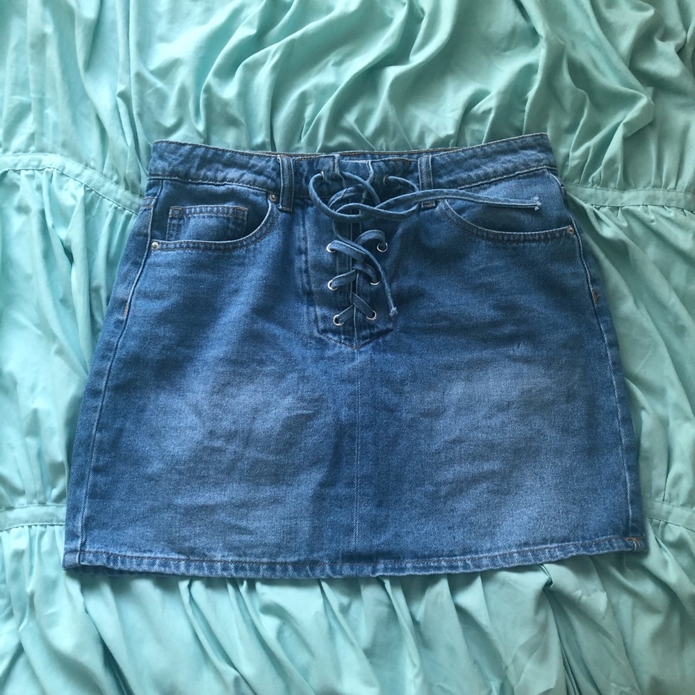 Forever 21 Jean Skirt